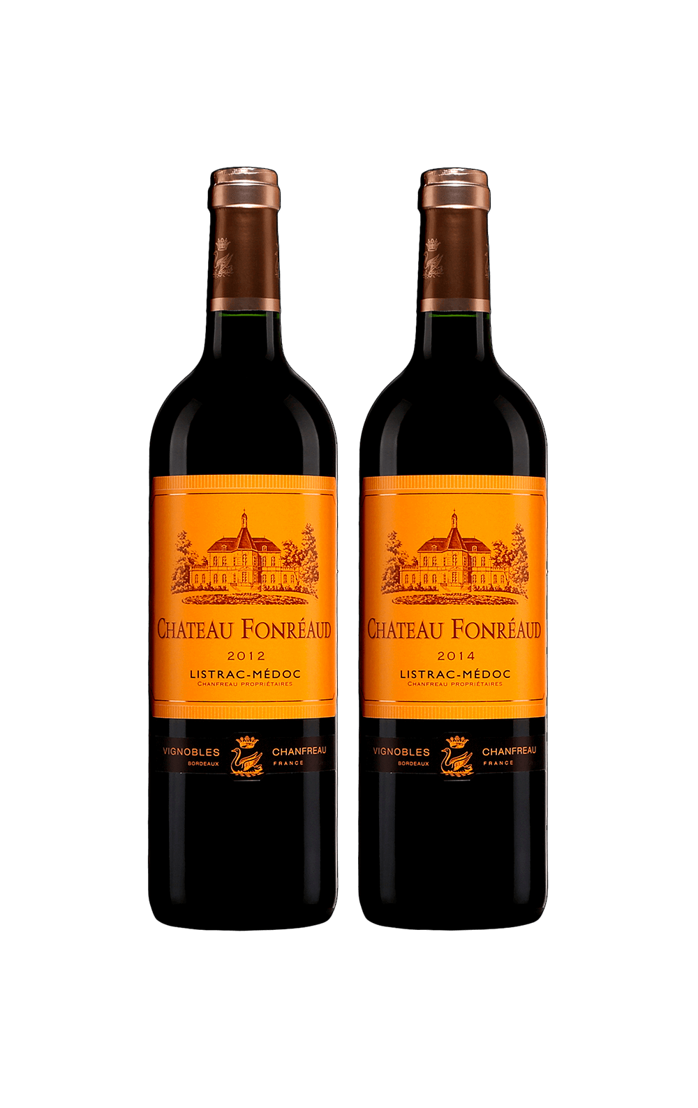 Setembro/24 - Château Fonréaud Listrac Médoc 2012 e Château Fonréaud Listrac Médoc 2014